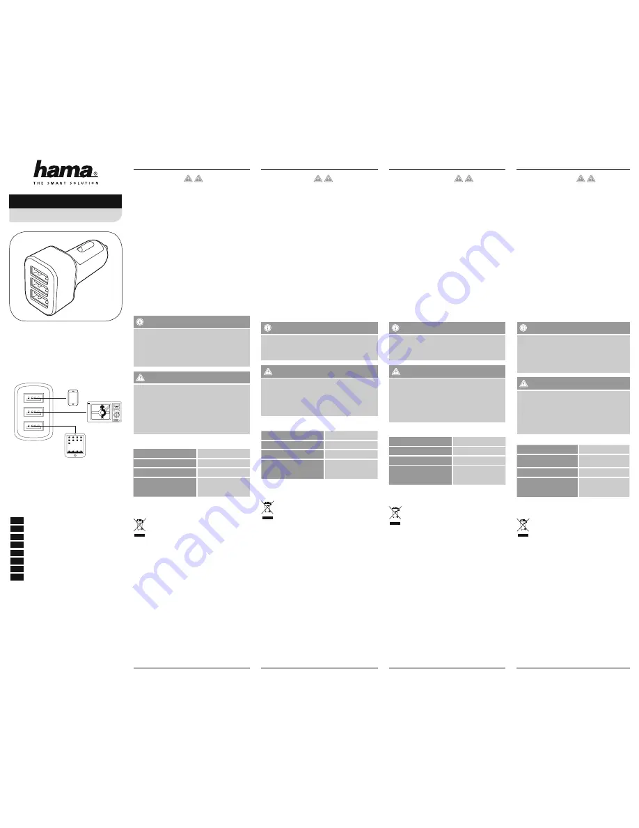 Hama 00121986 Operating Instructions Download Page 3