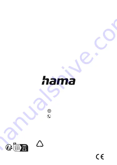 Hama 00182514 Operating Instructions Manual Download Page 9