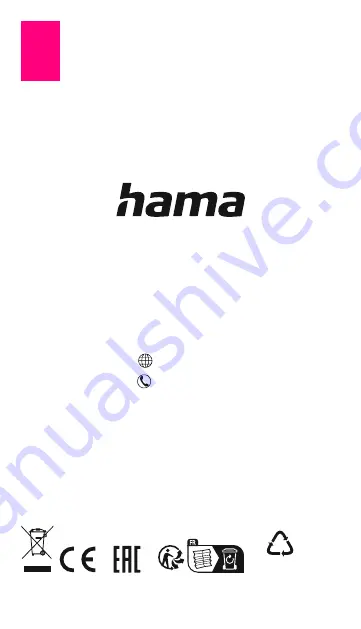 Hama 00223192 Скачать руководство пользователя страница 40