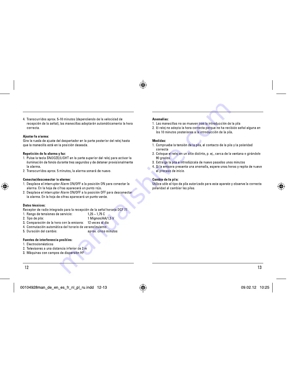 Hama 104928 Operating Instructions Manual Download Page 7