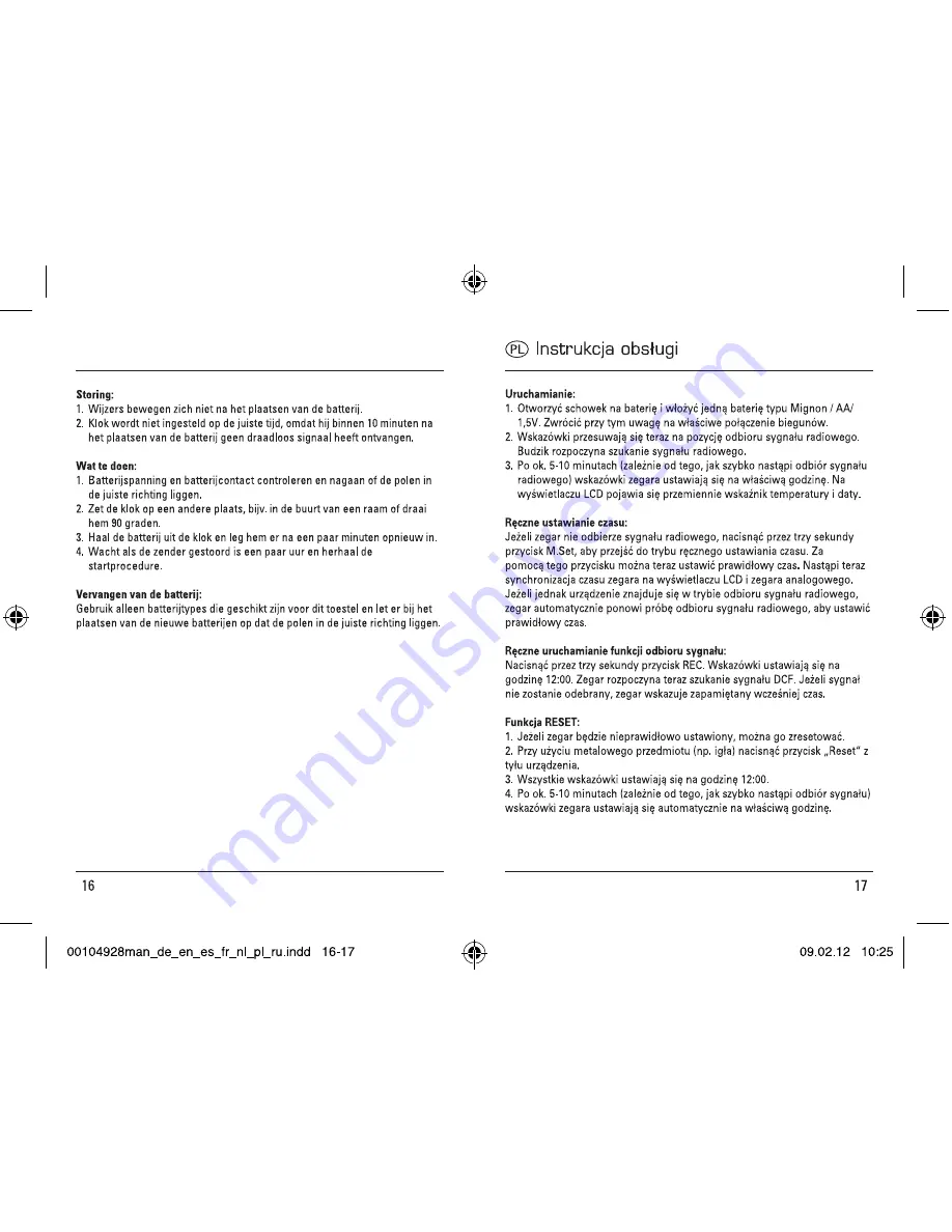 Hama 104928 Operating Instructions Manual Download Page 9