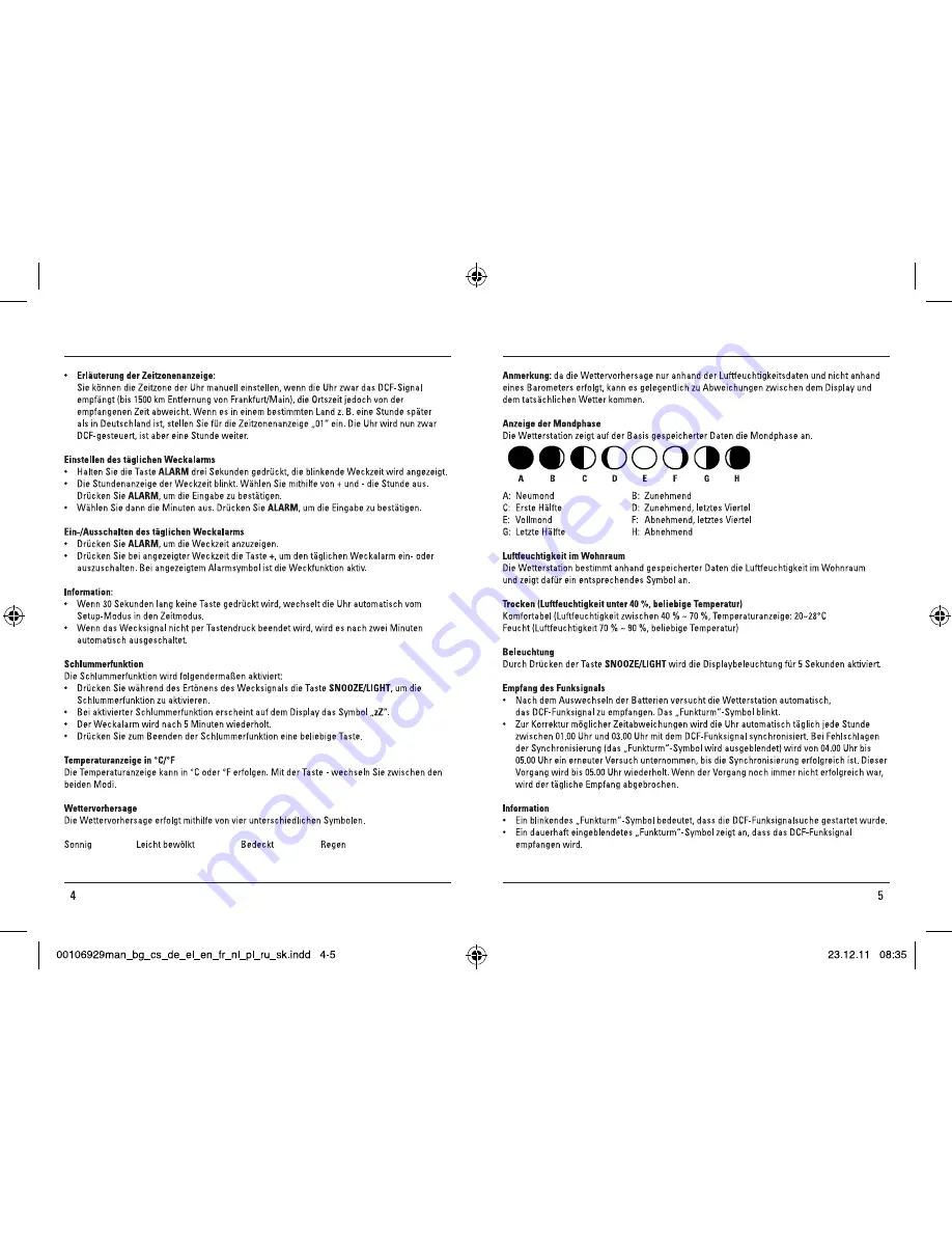 Hama 106929 Operating Instruction Download Page 3