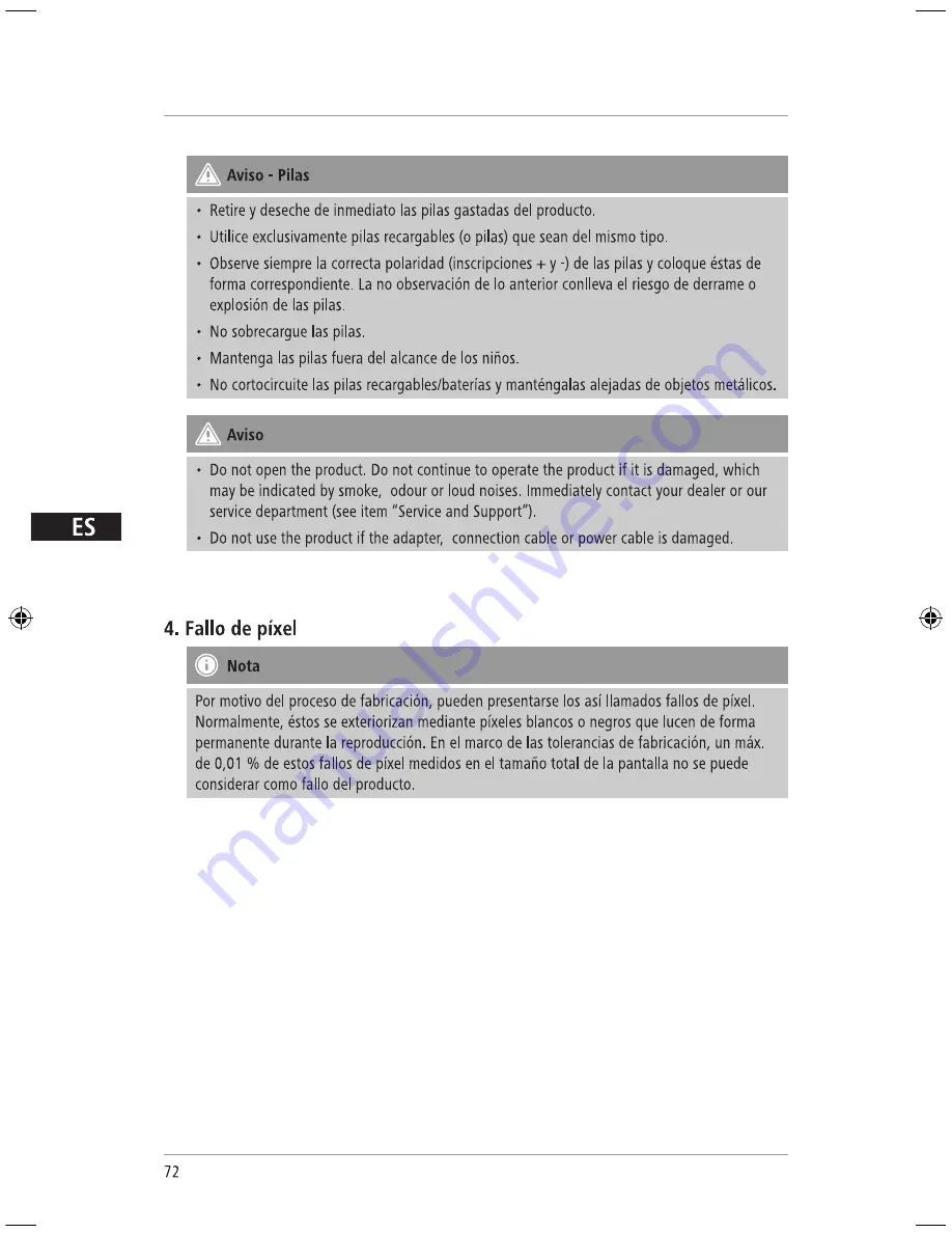 Hama 118564 Operating	 Instruction Download Page 72