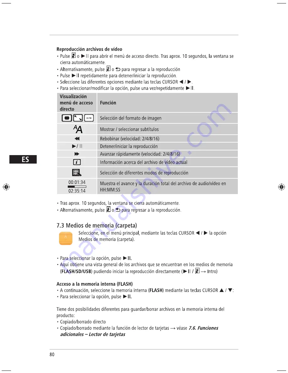 Hama 118564 Operating	 Instruction Download Page 80