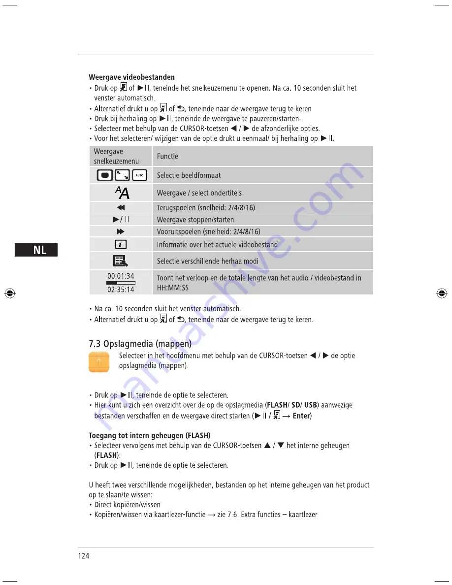 Hama 118564 Operating	 Instruction Download Page 124