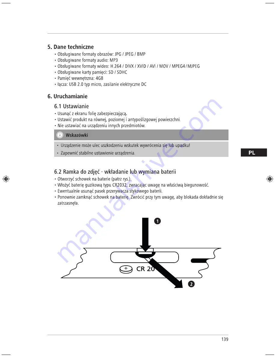 Hama 118564 Operating	 Instruction Download Page 139