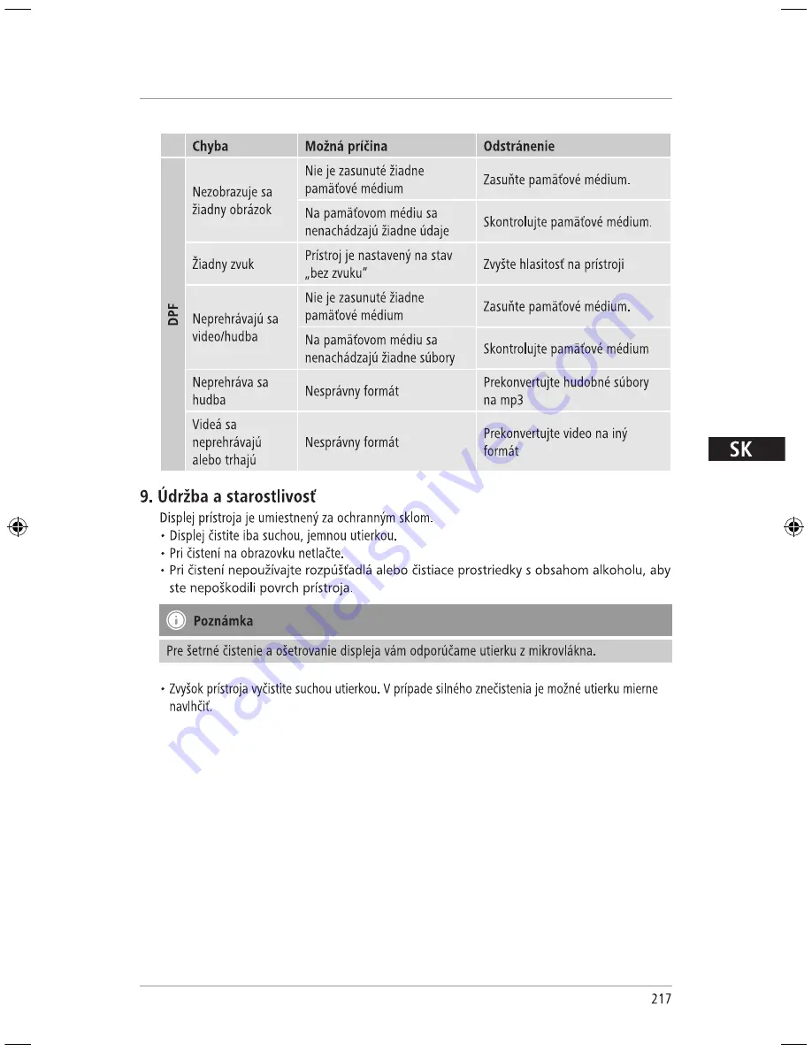 Hama 118564 Operating	 Instruction Download Page 217