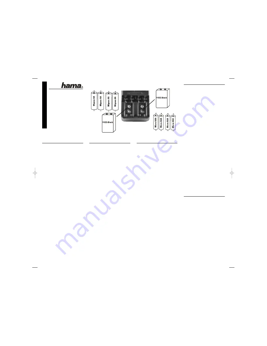 Hama 46619 Operating Instructions Download Page 1