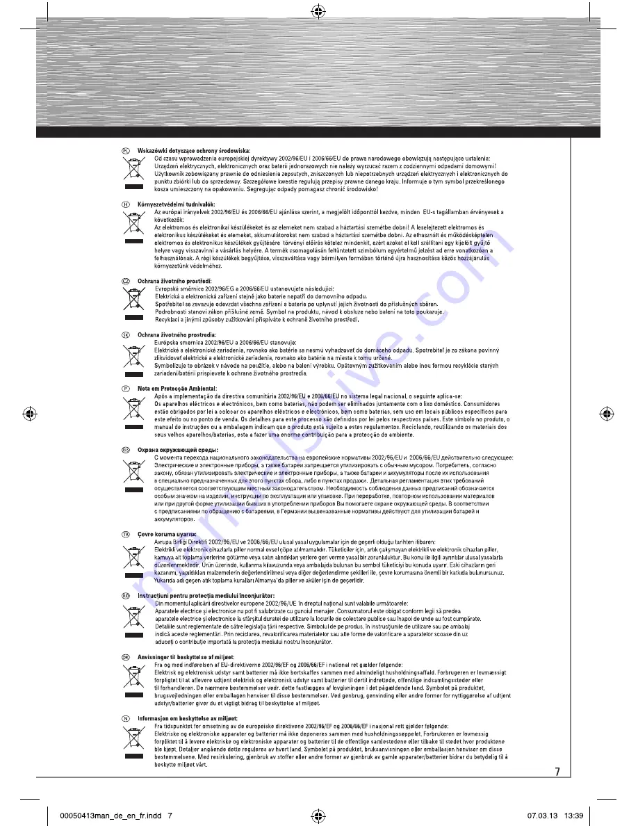 Hama 50413 Operating	 Instruction Download Page 7