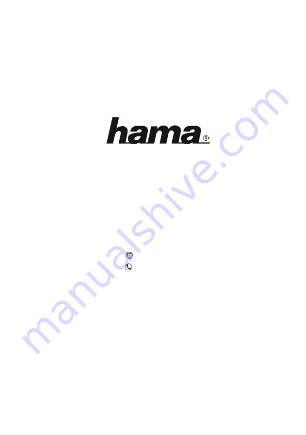 Hama 77510 Operating Instructions Manual Download Page 2