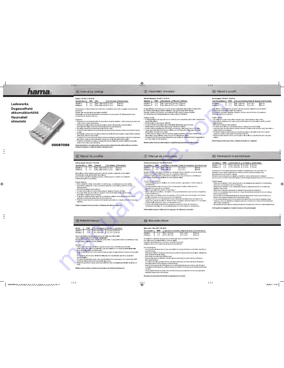 Hama 87086 Operating Instructions Download Page 2