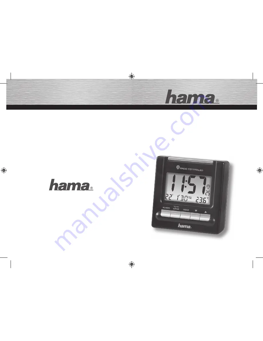 Hama 92630 Operating Instructions Manual Download Page 1