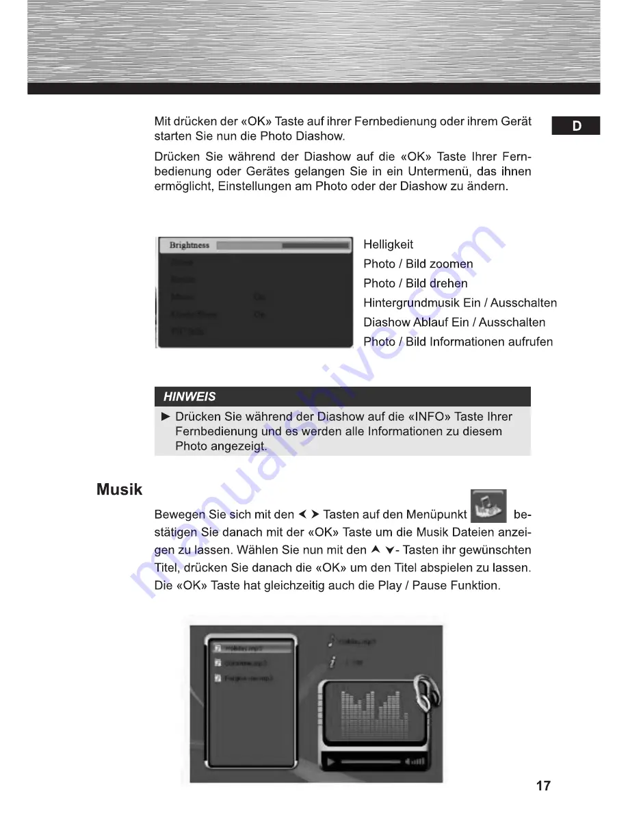 Hama 95238 Operating Instructions Manual Download Page 17