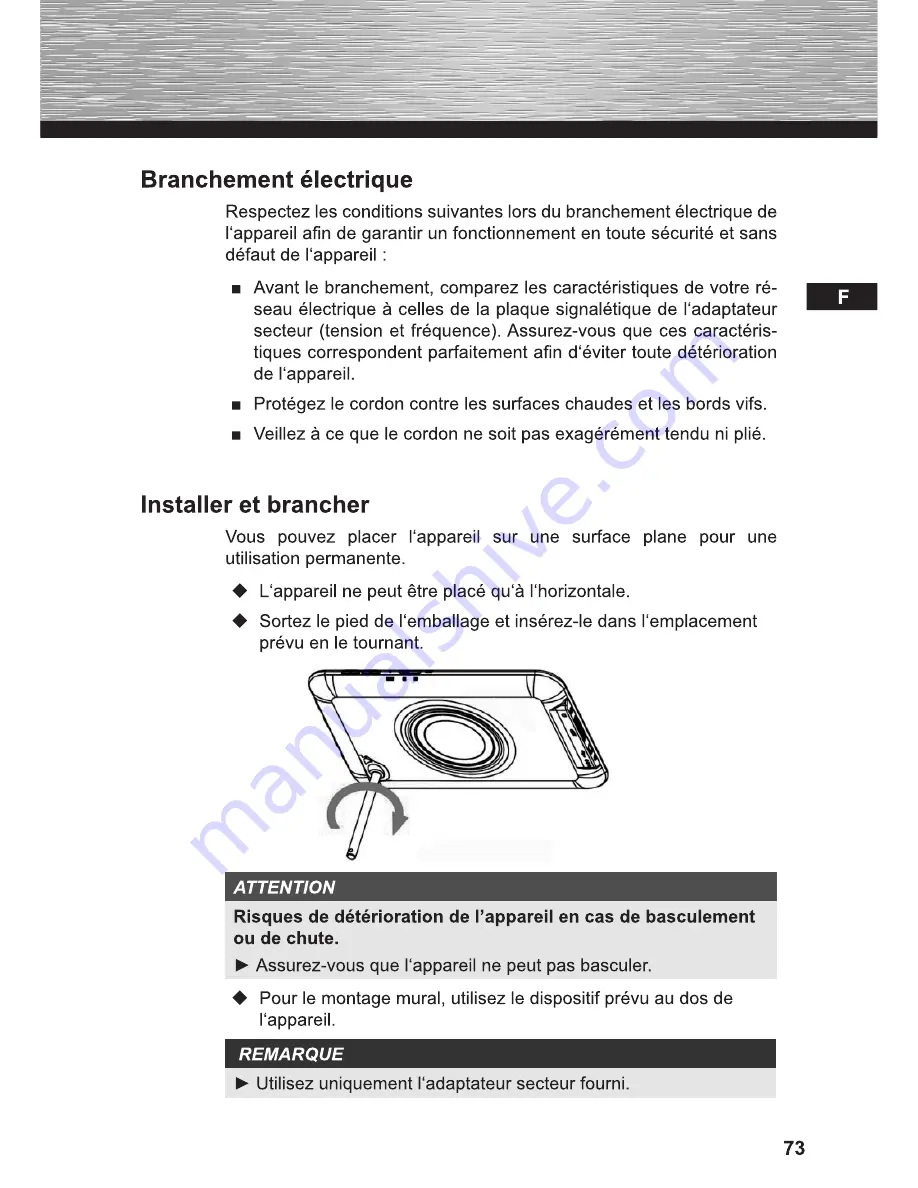 Hama 95238 Operating Instructions Manual Download Page 73