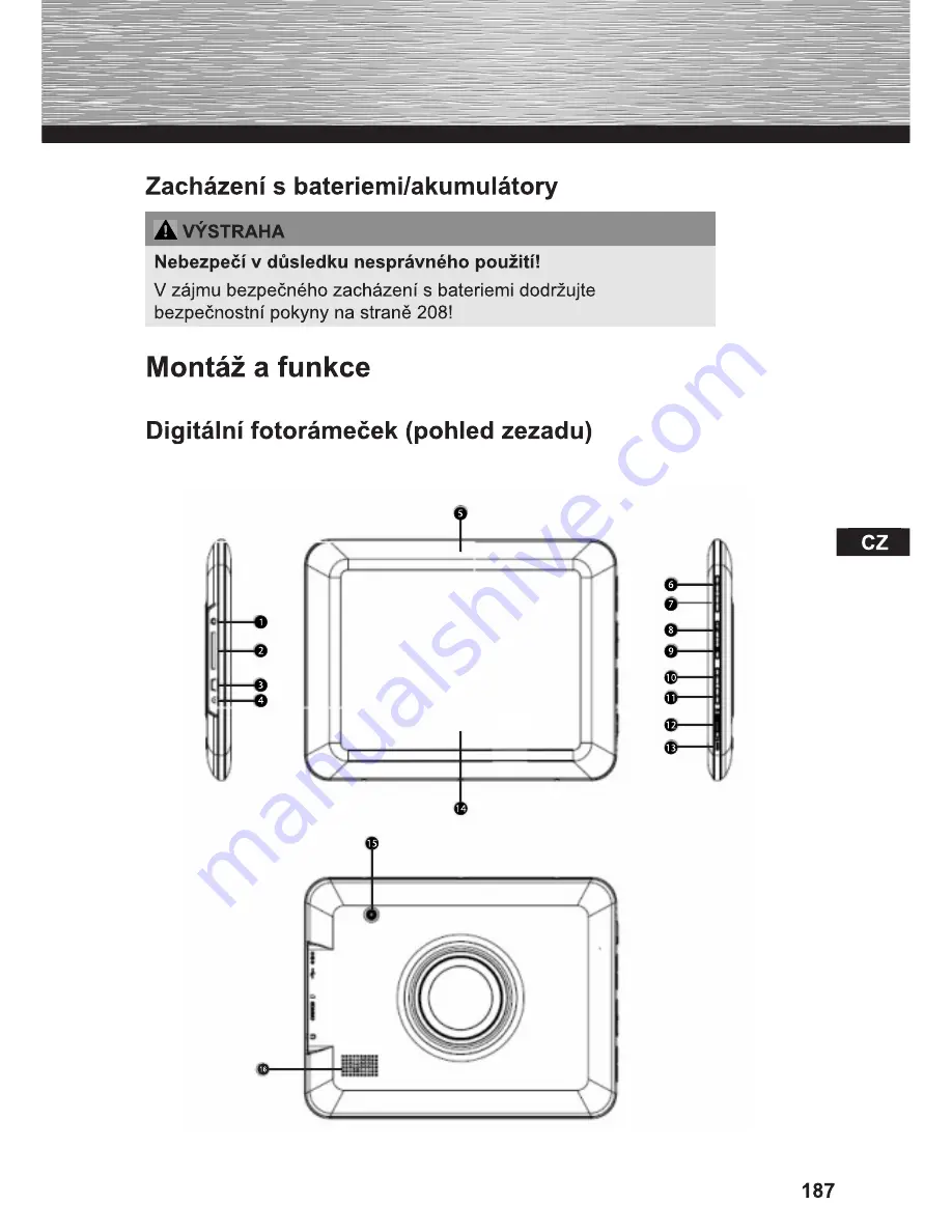 Hama 95238 Operating Instructions Manual Download Page 187