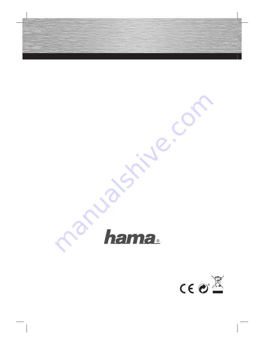 Hama 95255 Скачать руководство пользователя страница 164