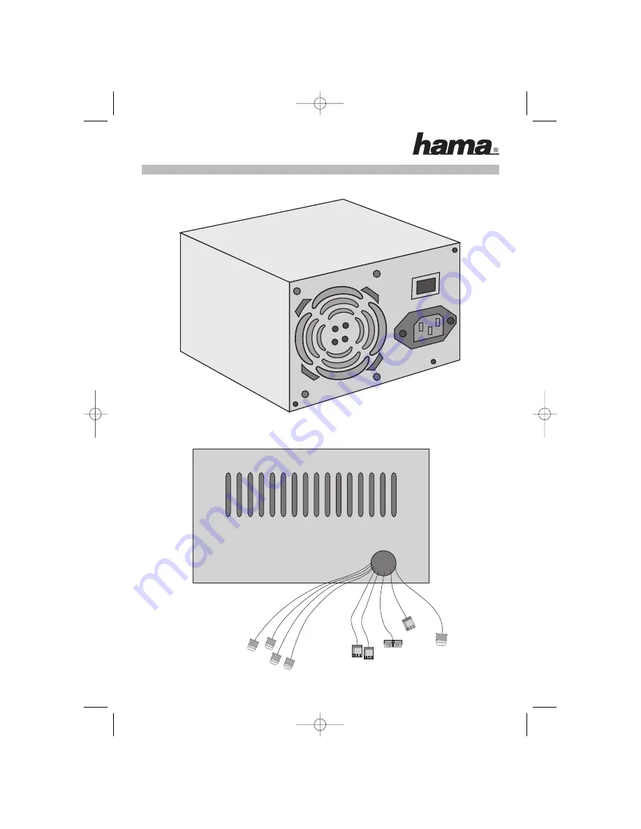 Hama ATX PC Power Supply 250 W Скачать руководство пользователя страница 4