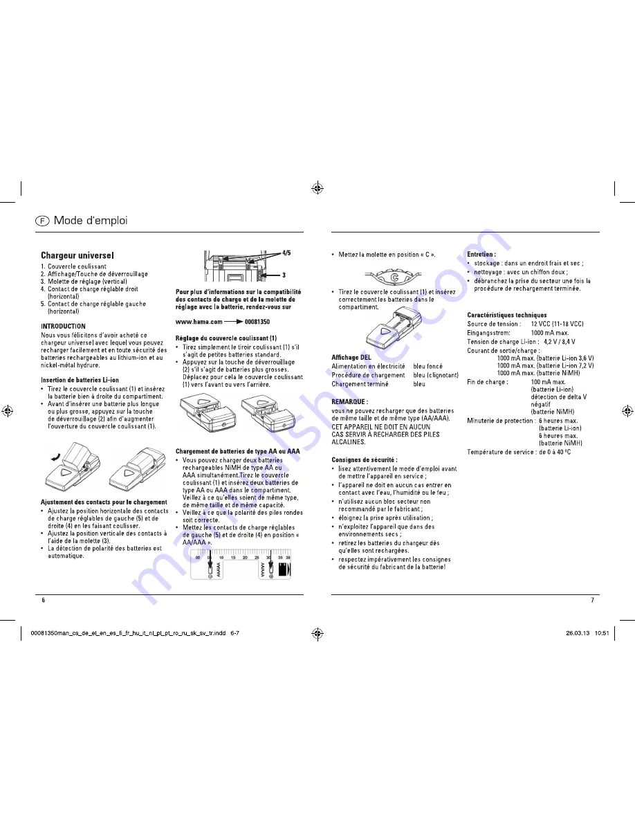 Hama Delta Allround 00081350 Operating Instructions Manual Download Page 4