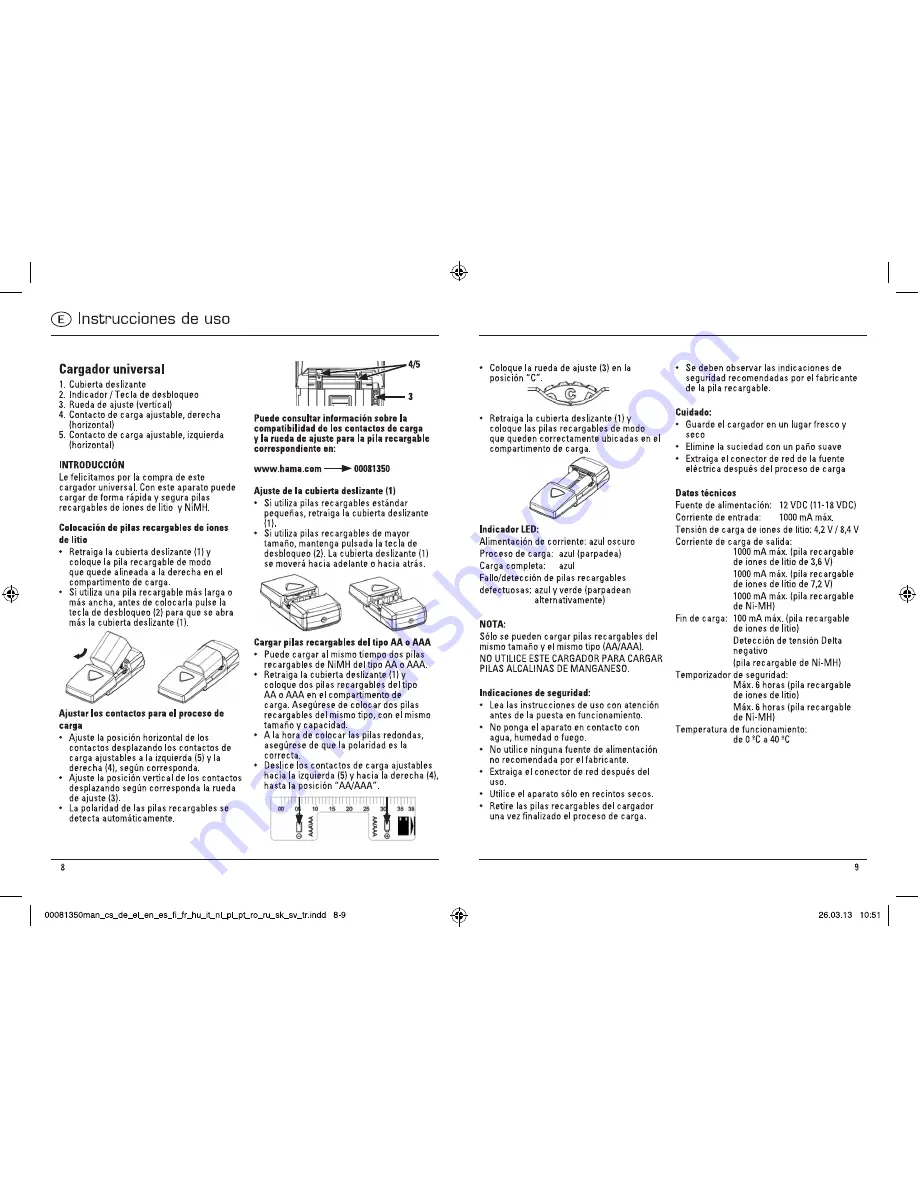 Hama Delta Allround 00081350 Operating Instructions Manual Download Page 5