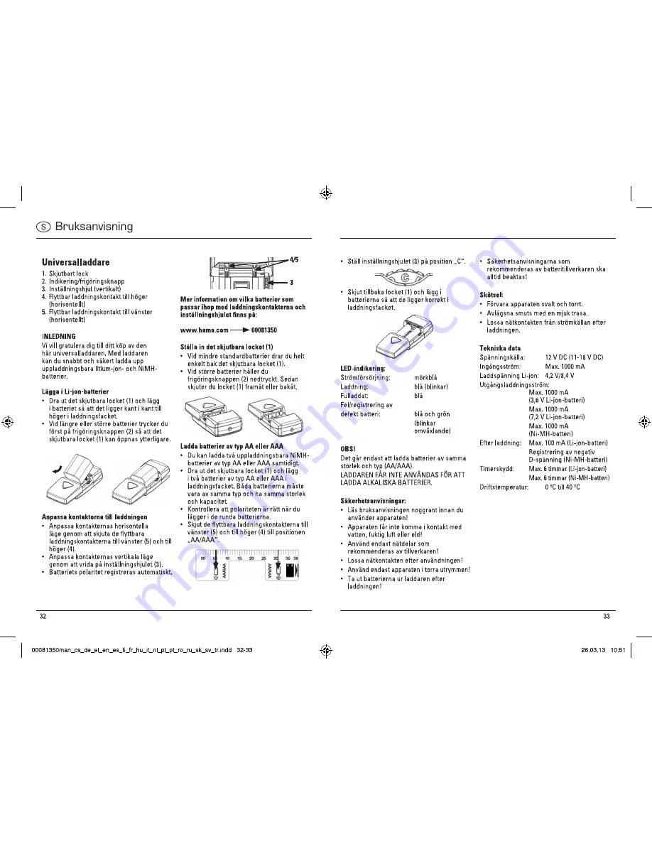 Hama Delta Allround 00081350 Operating Instructions Manual Download Page 17