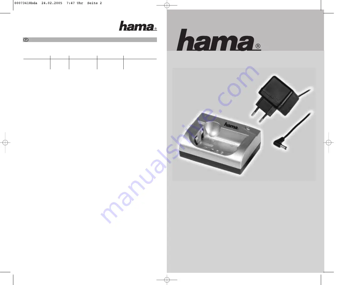 Hama Delta Twain Using Instructions Download Page 1