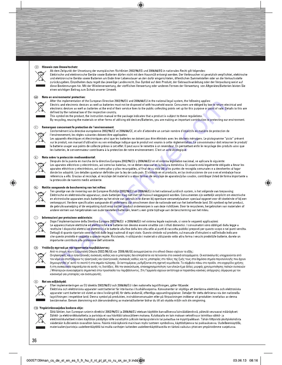 Hama E 80 Operating Instruction Download Page 36