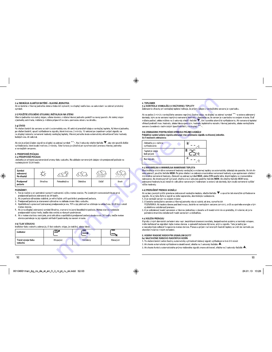 Hama EWS-280 Operating Instructions Manual Download Page 27