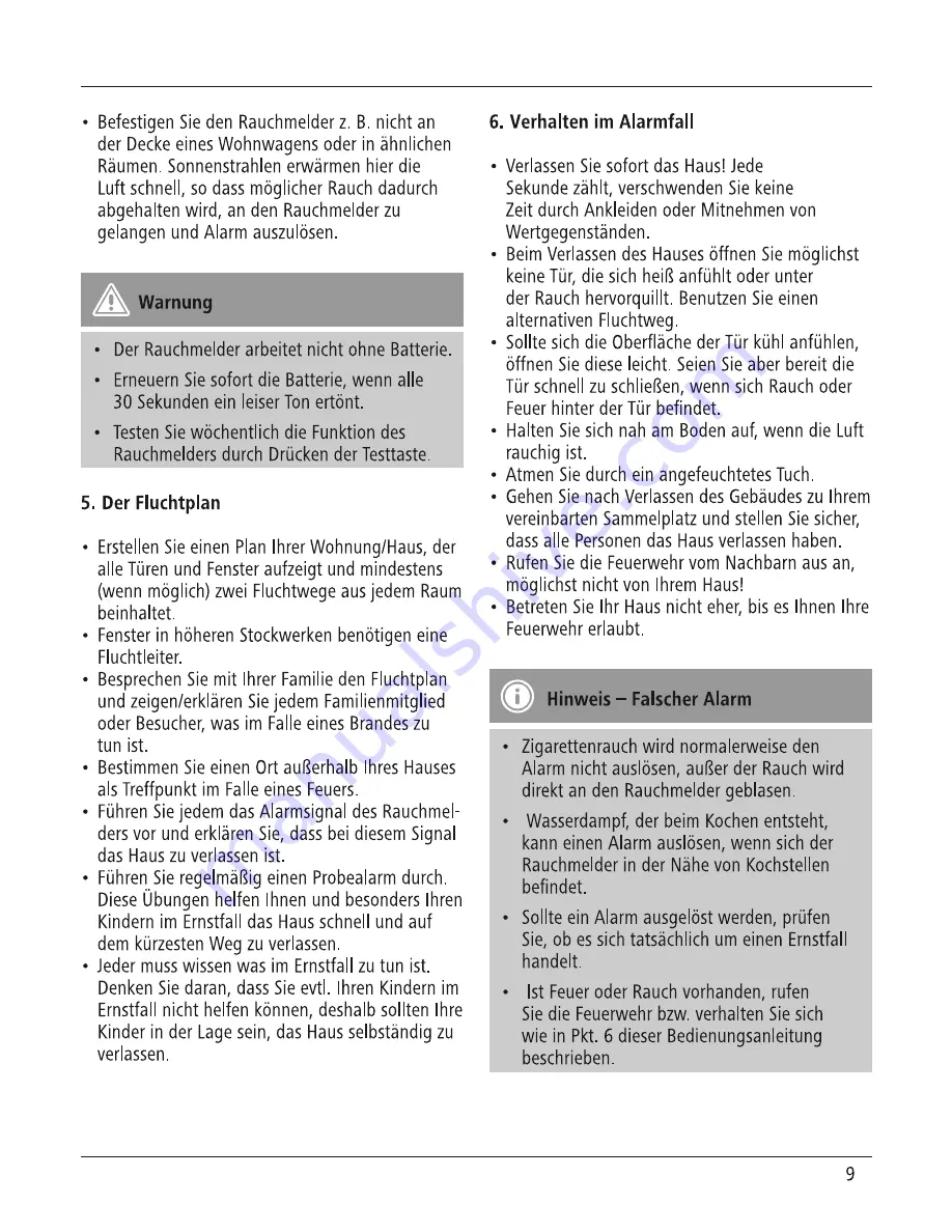 Hama GS-503 Operating Instructions Manual Download Page 9