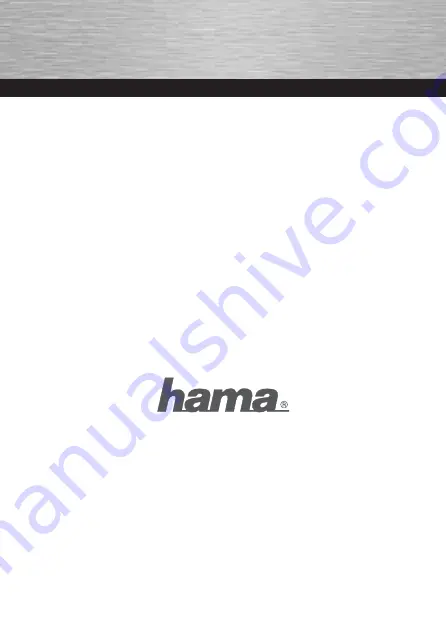 Hama MX Pro III Operating	 Instruction Download Page 1