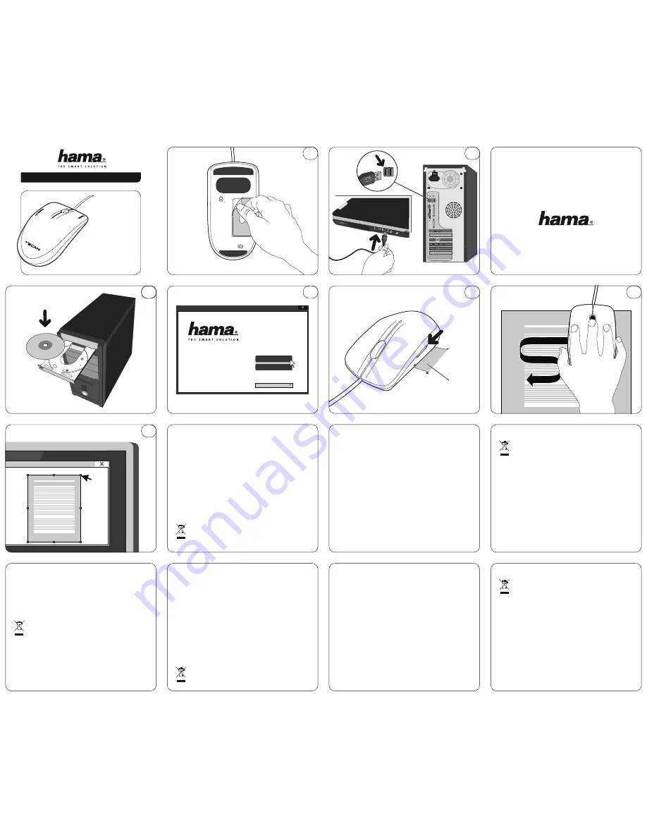 Hama mySCAN 00052343 Quick Start Manual Download Page 1