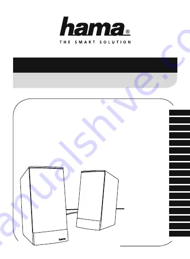 Hama SONIC LS-208 Operating Instructions Manual Download Page 1