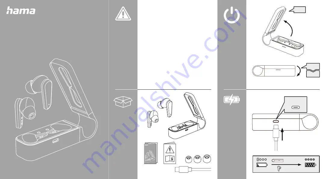 Hama Spirit Pocket Quick Start Manual Download Page 1