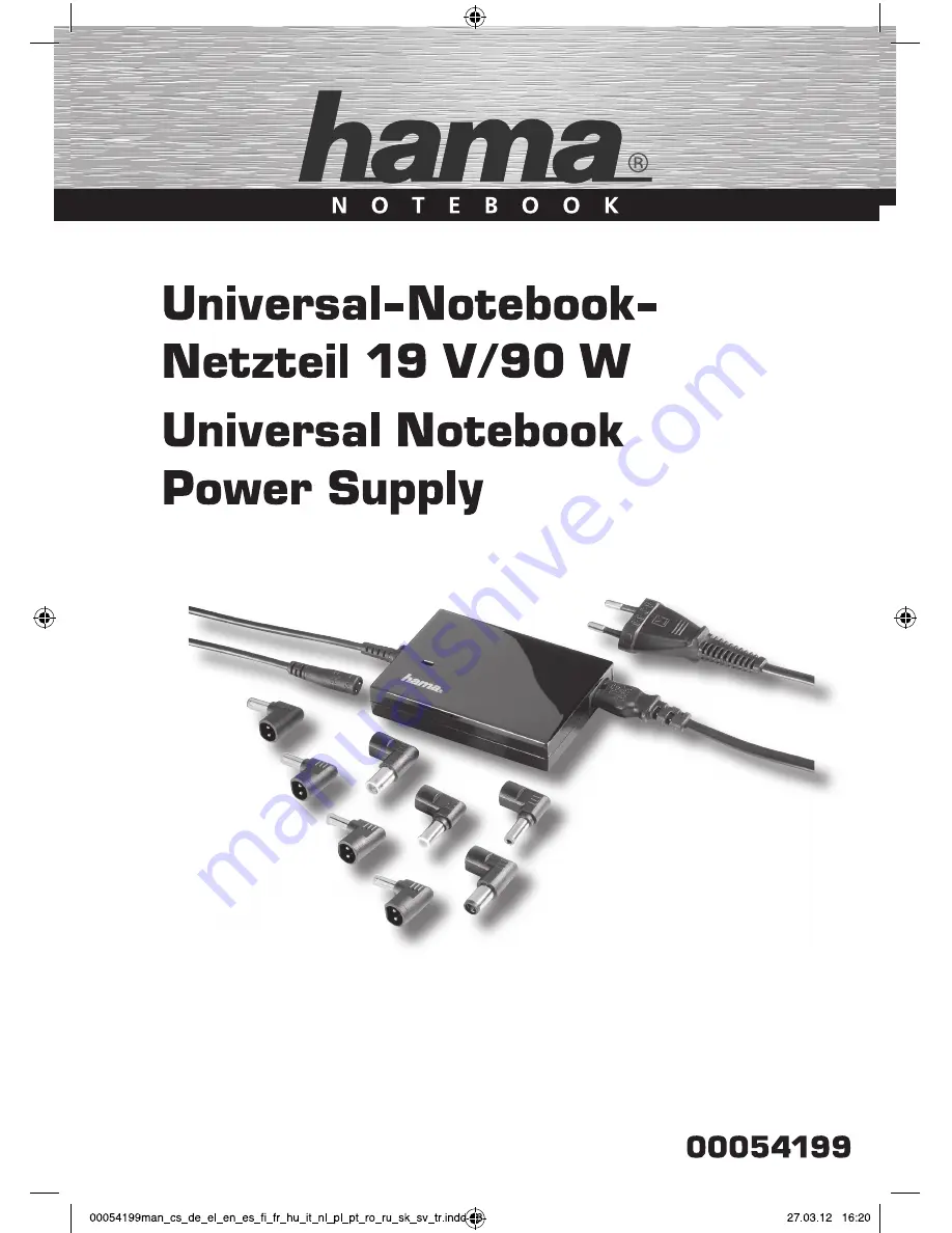 Hama Ultra Slim Operating	 Instruction Download Page 1