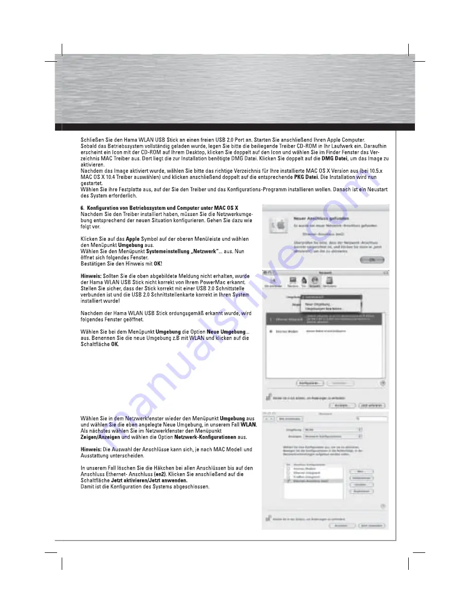 Hama WLAN USB Stick Operating Instruction Download Page 10