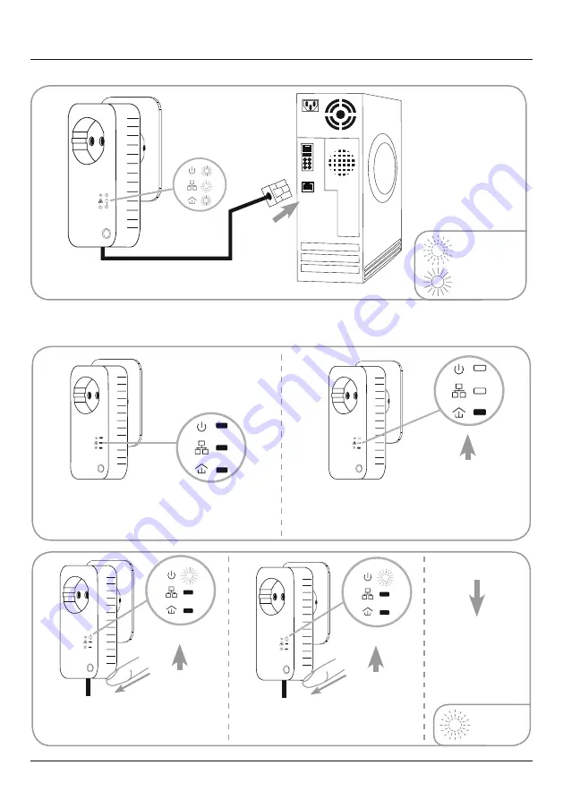 Hamach Powerline 600 Mbps Set Operating Instructions Manual Download Page 7