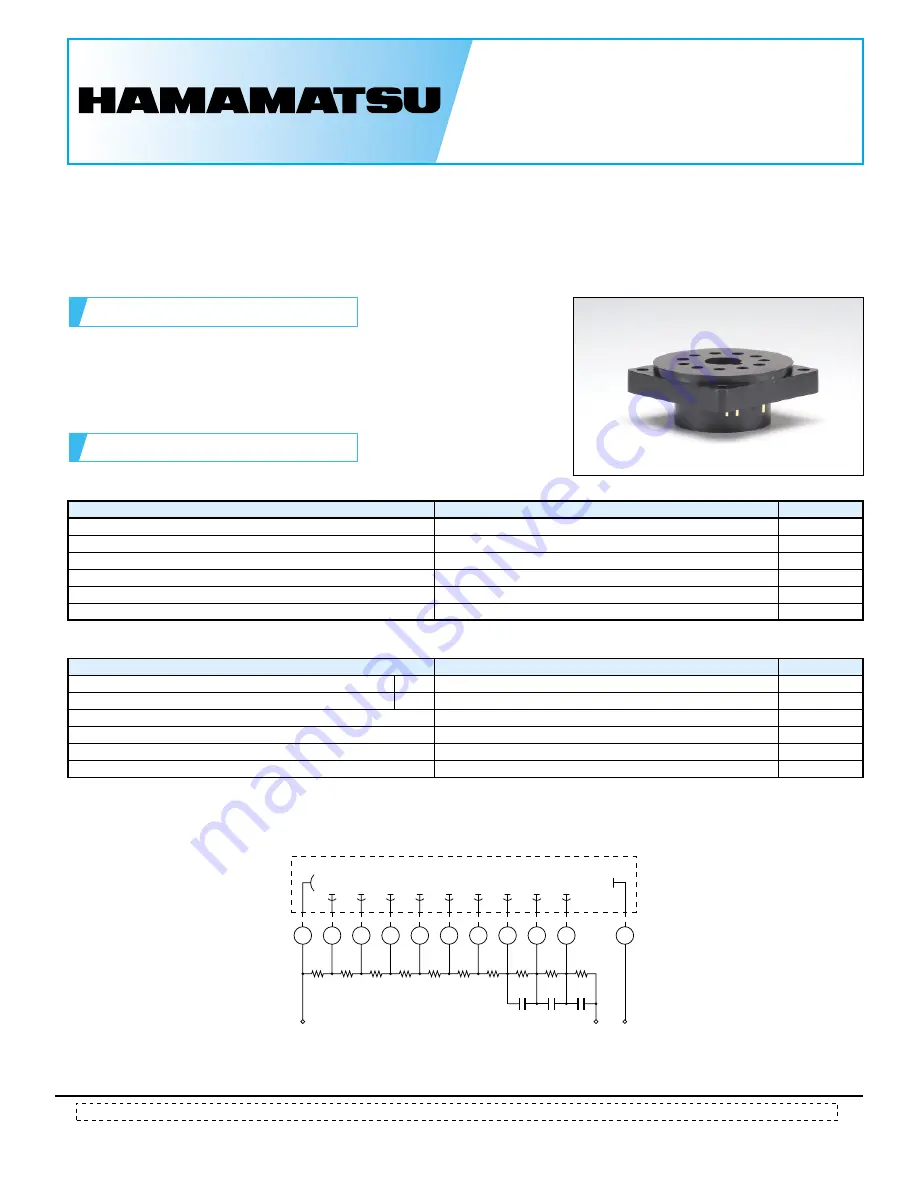 Hamamatsu Photonics E717-74 Quick Start Manual Download Page 1