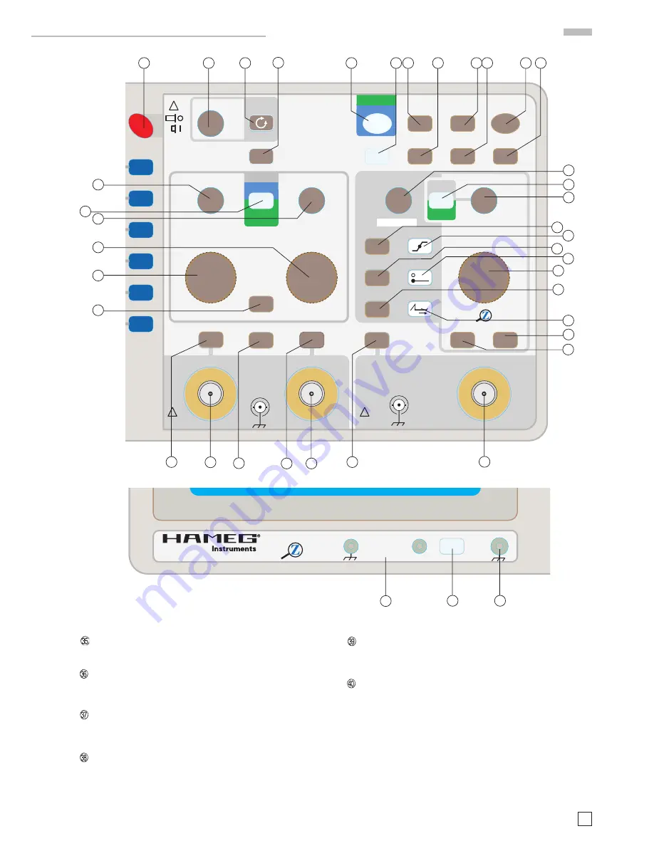 Hameg HM1008 Manual Download Page 9