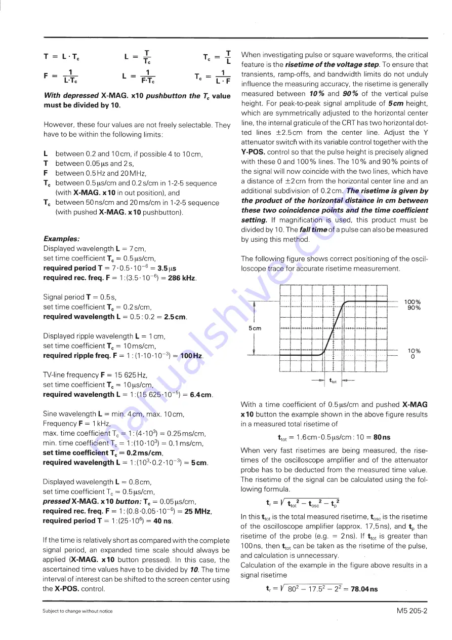 Hameg HM205-2 User Manual Download Page 8