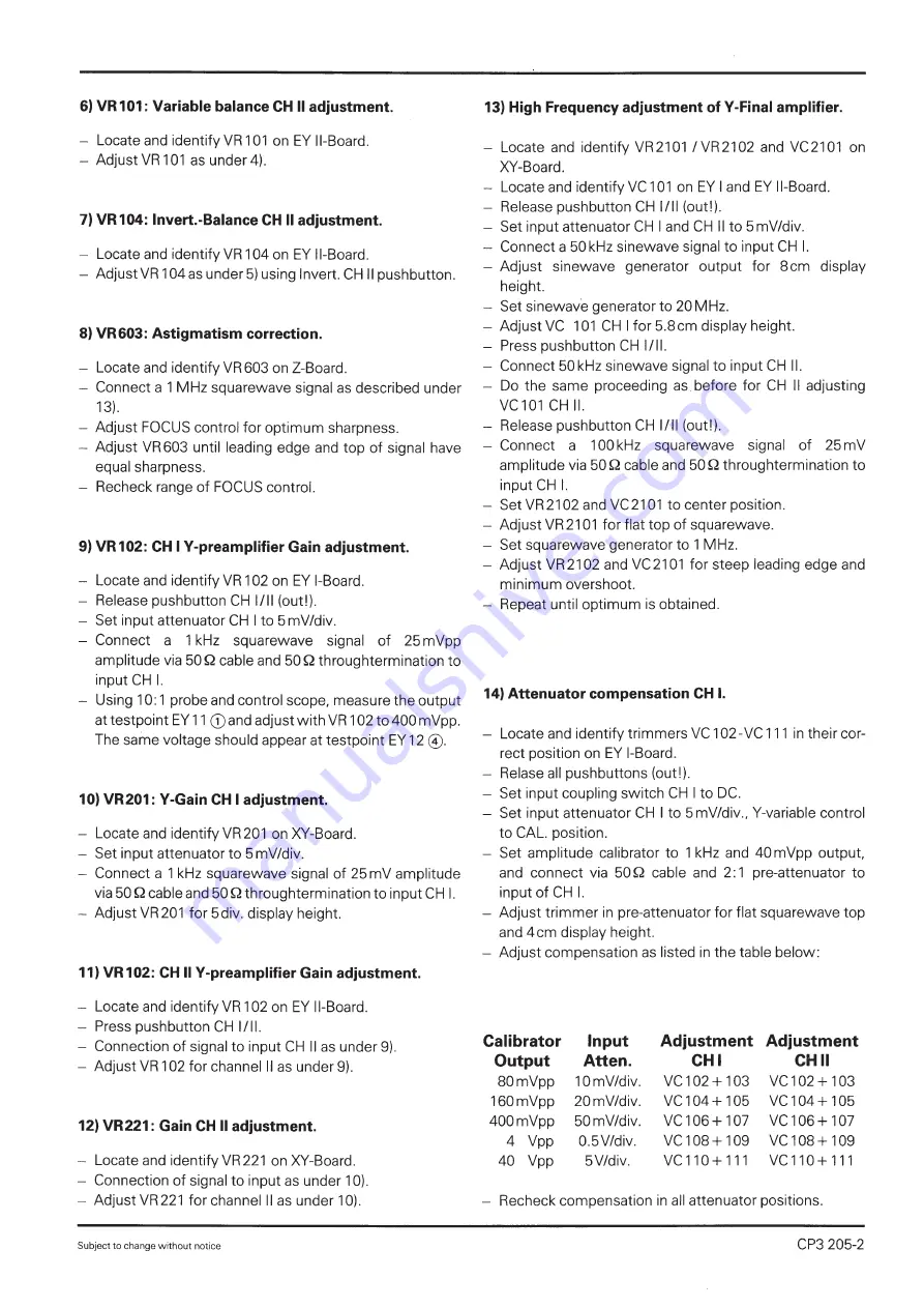 Hameg HM205-2 User Manual Download Page 35