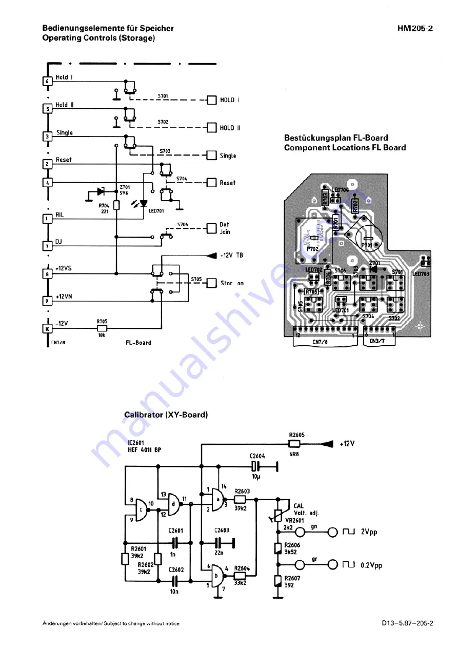 Hameg HM205-2 User Manual Download Page 51