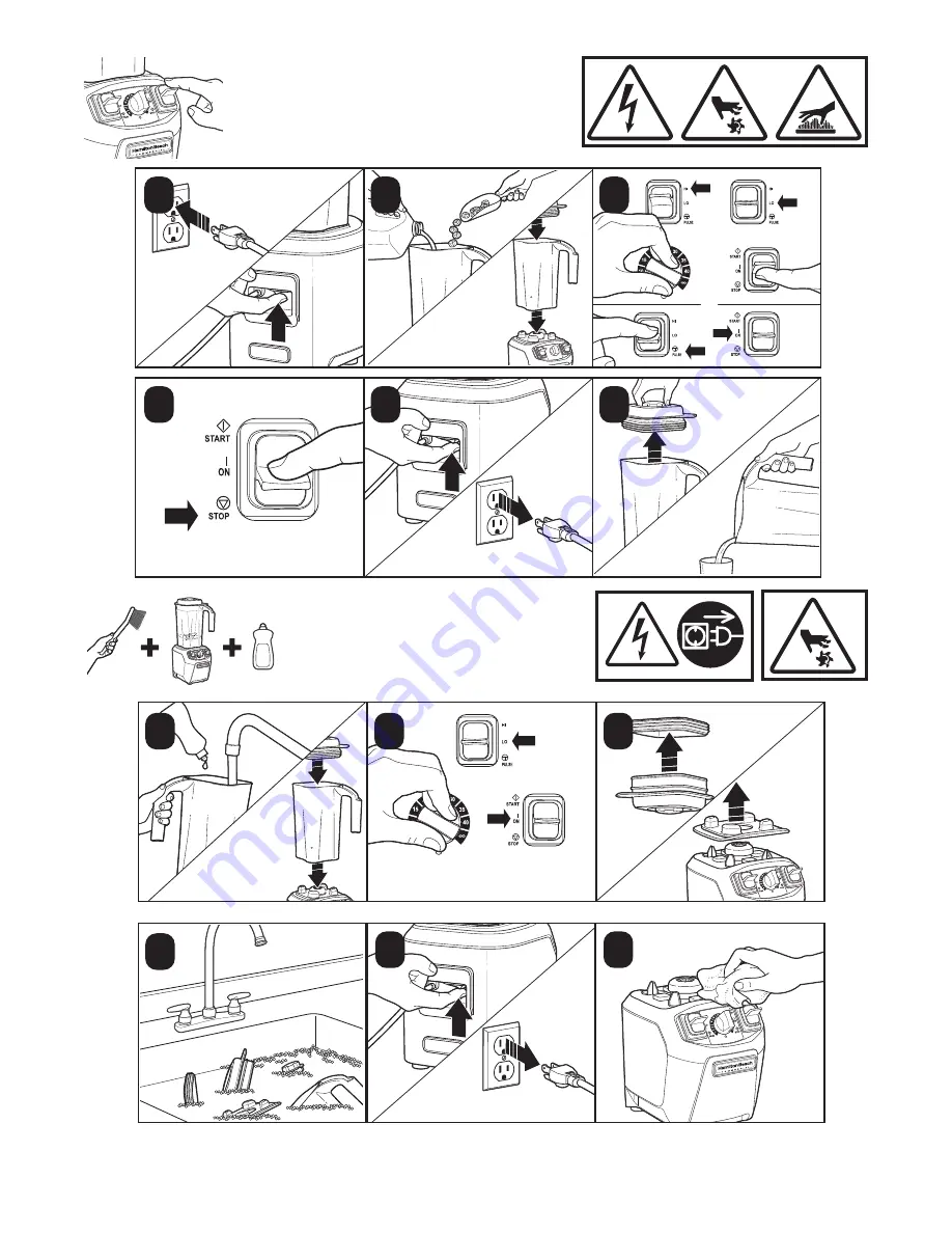 Hamilton Beach Commercial HBB255 Series Operation Manual Download Page 15