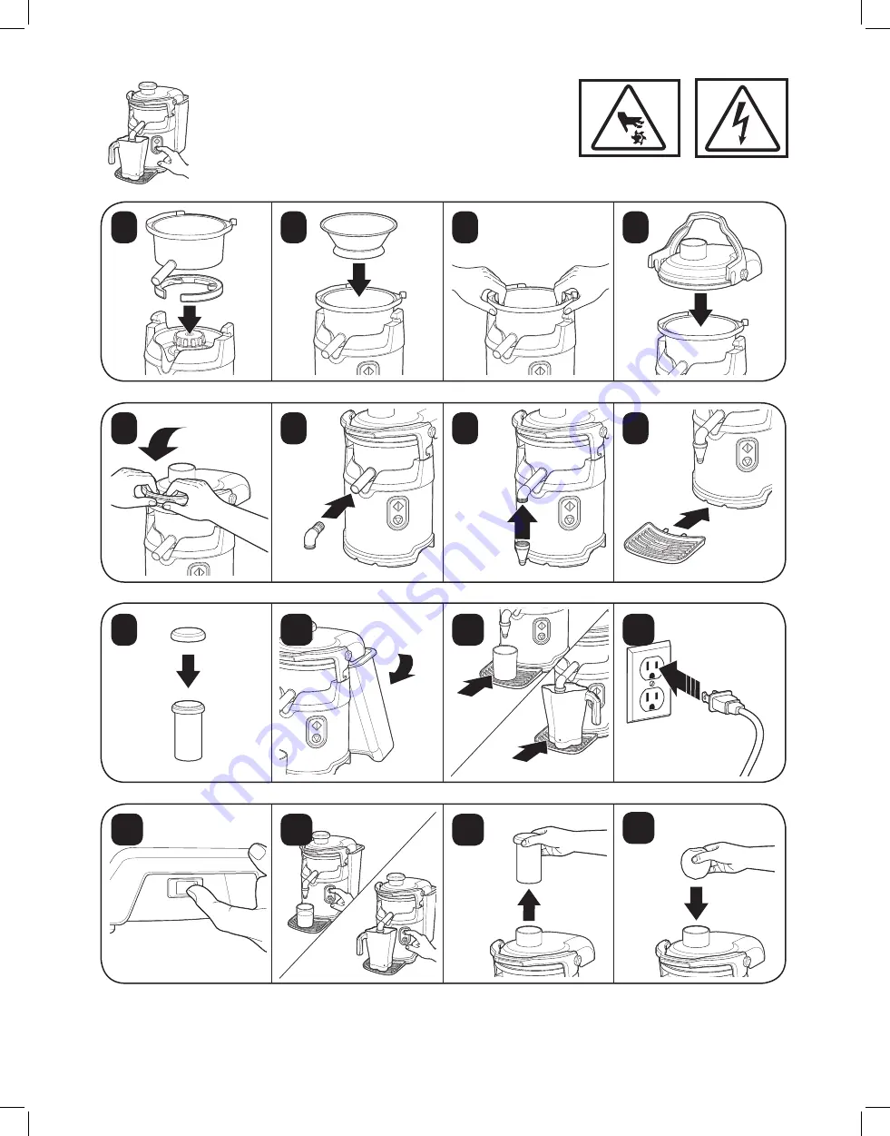 Hamilton Beach Commercial HJE960 Series Operation Manual Download Page 87