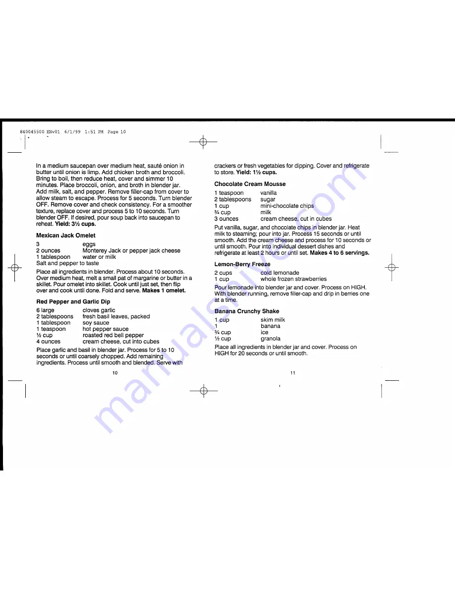 HAMILTON BEACH/PROCTOR SILEX E52210 Use & Care Manual Download Page 6