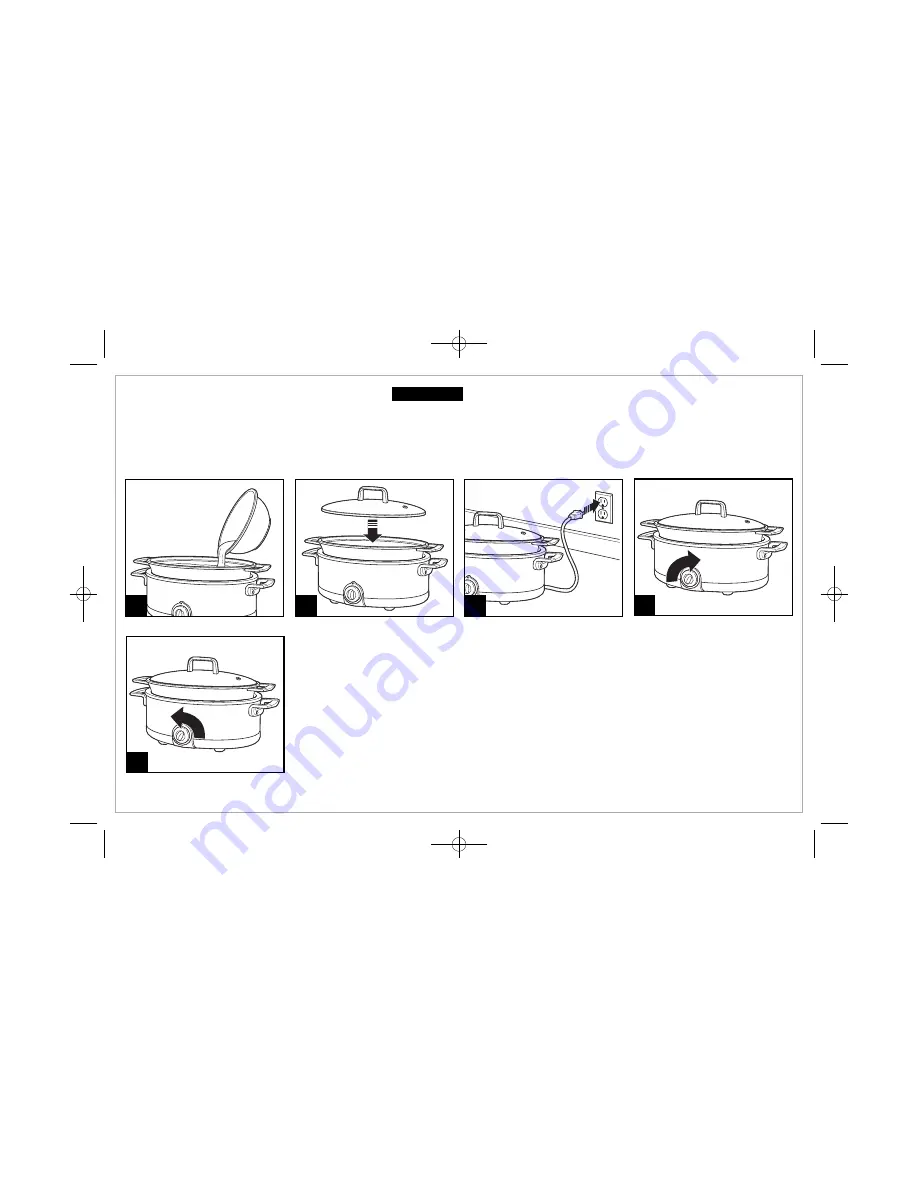 Hamilton Beach 33351 - Premier Cookware 5 1/2 Quart Slow Cooker Manual Download Page 6