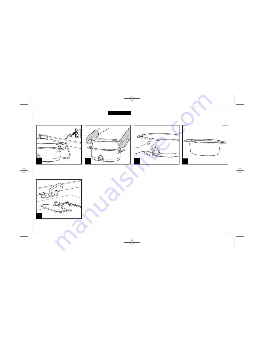 Hamilton Beach 33351 - Premier Cookware 5 1/2 Quart Slow Cooker Manual Download Page 7