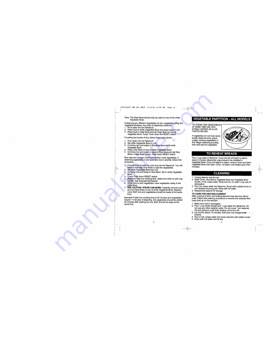 Hamilton Beach 36500 Use And Care Manual Download Page 8