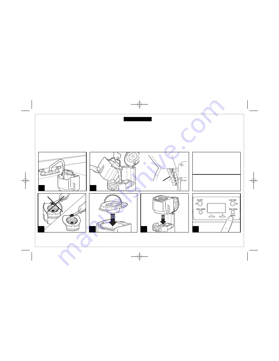 Hamilton Beach 48463C - Brewstation Summit 12 Cup Coffee Maker Use & Care Manual Download Page 15