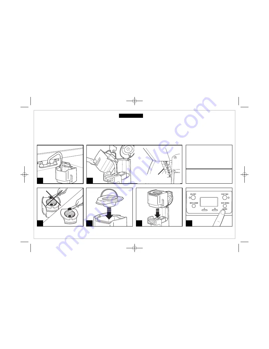 Hamilton Beach 48463C - Brewstation Summit 12 Cup Coffee Maker Скачать руководство пользователя страница 26
