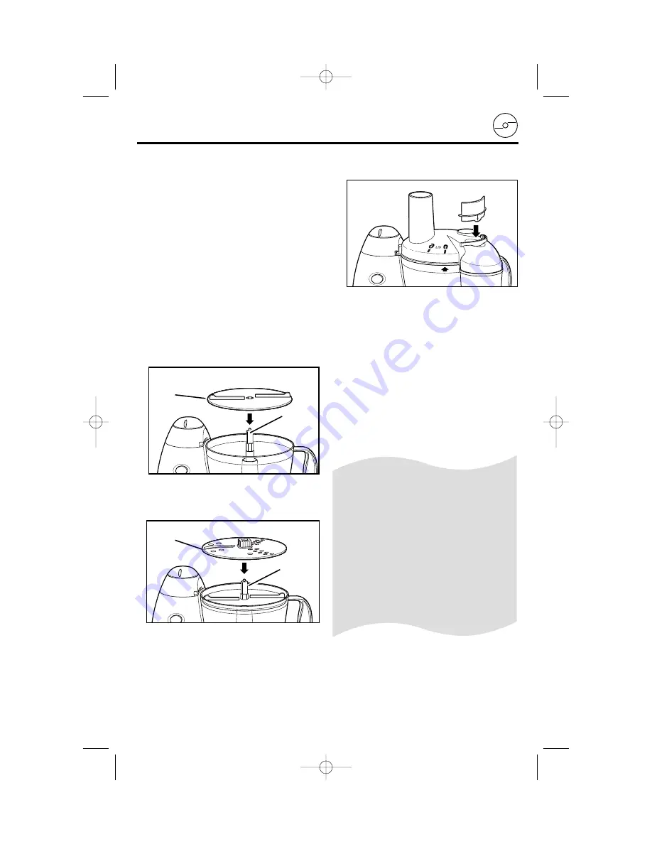 Hamilton Beach 70550R - PROCTOR Silex 350W 2 Speed Food... Скачать руководство пользователя страница 9