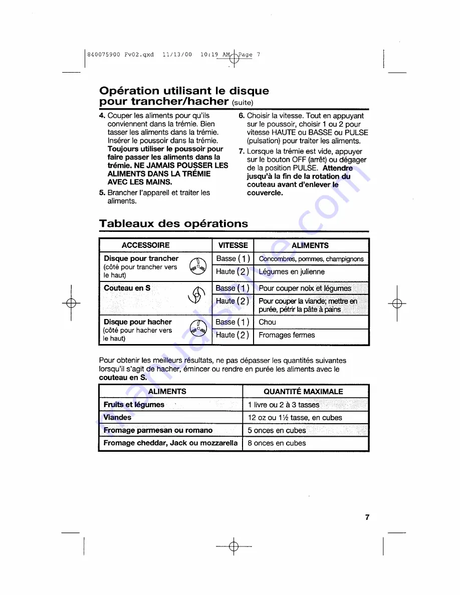 Hamilton Beach 840075900 Use & Care Manual Download Page 23